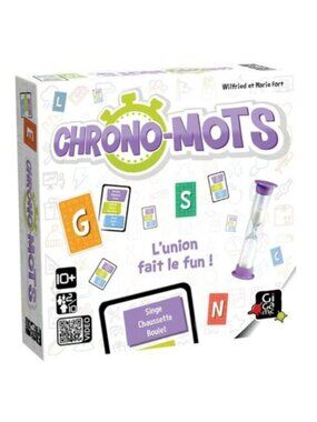 Chrono-Mots French Word Party Game  New Sealed Age 10+